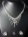 Diamonte Necklace and Earing Set NS7